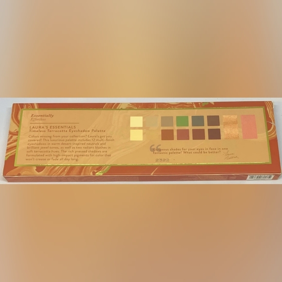 NWT Laura Geller Laura's Essentials Timeless Terracotta Eyeshadow Blush Palette - Picture 8 of 9